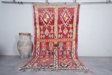 Moroccan Vintage Rug - 5.7 x 11 ft | Handmade Artisan Piece