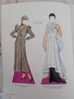 SCHIAPARELLI FASHION REVIEW Paper Dolls By Tom Tierney 1988 Uncut Mint Condition — photo 7