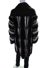 Elizabeth Taylor Black Barguzin Sable Fur Coat Mendel Fur Coats