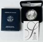 2005 W $1 PROOF 1OZ AMERICAN SILVER EAGLE COIN OGP/COA