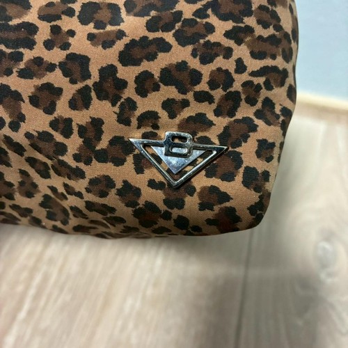 Bottega Veneta Leopard Nylon Mini Pouch Micro Bag Y2K Archivio Autore dal Giappone - Foto 22 di 24
