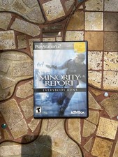 Minority Report PS2 PlayStation 2 Complete CIB Reg Card Tested Working