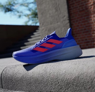 Size 9.5M adidas UltraBoost 5X Lucid Blue / Lucid Red / Cobalt