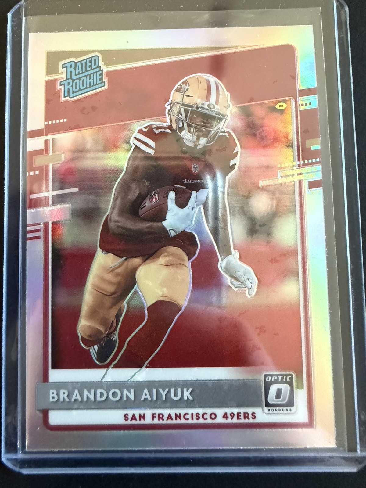2020 Panini Donruss Optic - Rated Rookies Brandon Aiyuk #169 Holo Prizm (RC)