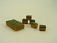 Ziegelpaletten M. Planen - Artitec Ho Fertigmodell 1:87 - 48780191 Zi #E