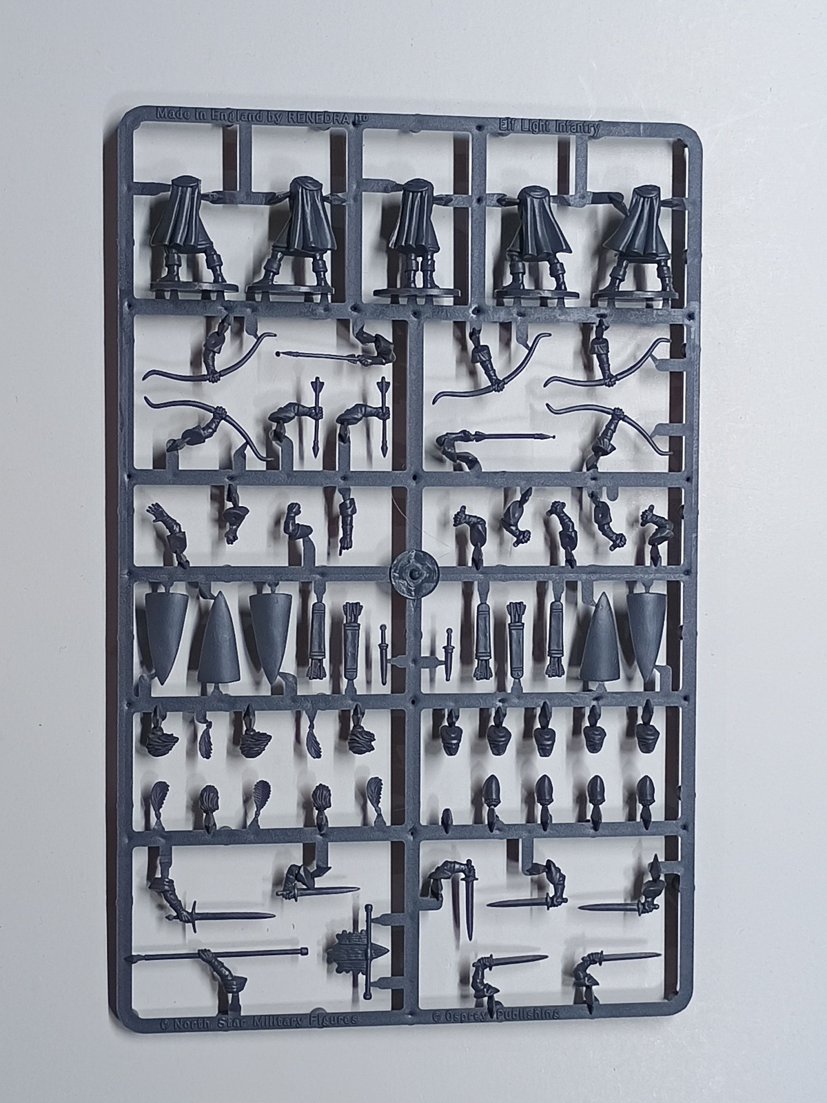 Oathmark Elf Light Infantry Sprue Miniatures - Free  Post