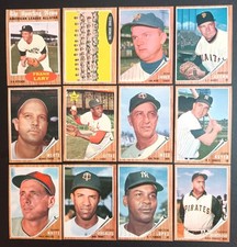 1962 Topps Baseball - Choose Your Card - 10%-...
