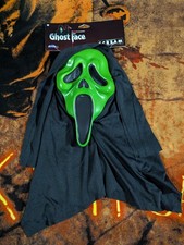 Scream Ghostface Green Metallic Mask 2022