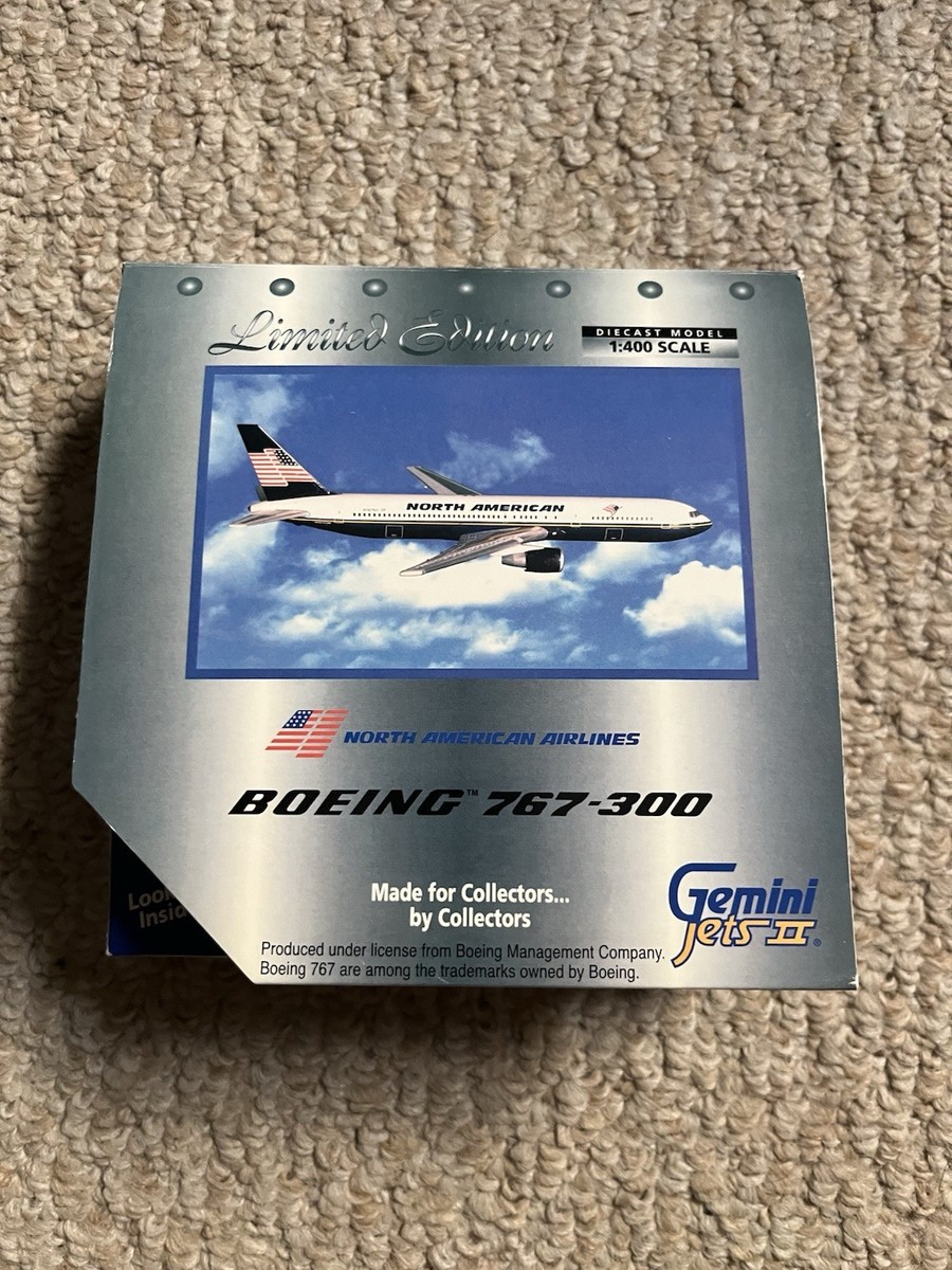 Gemini Jets LE 1:400 scale diecast North American Airlines