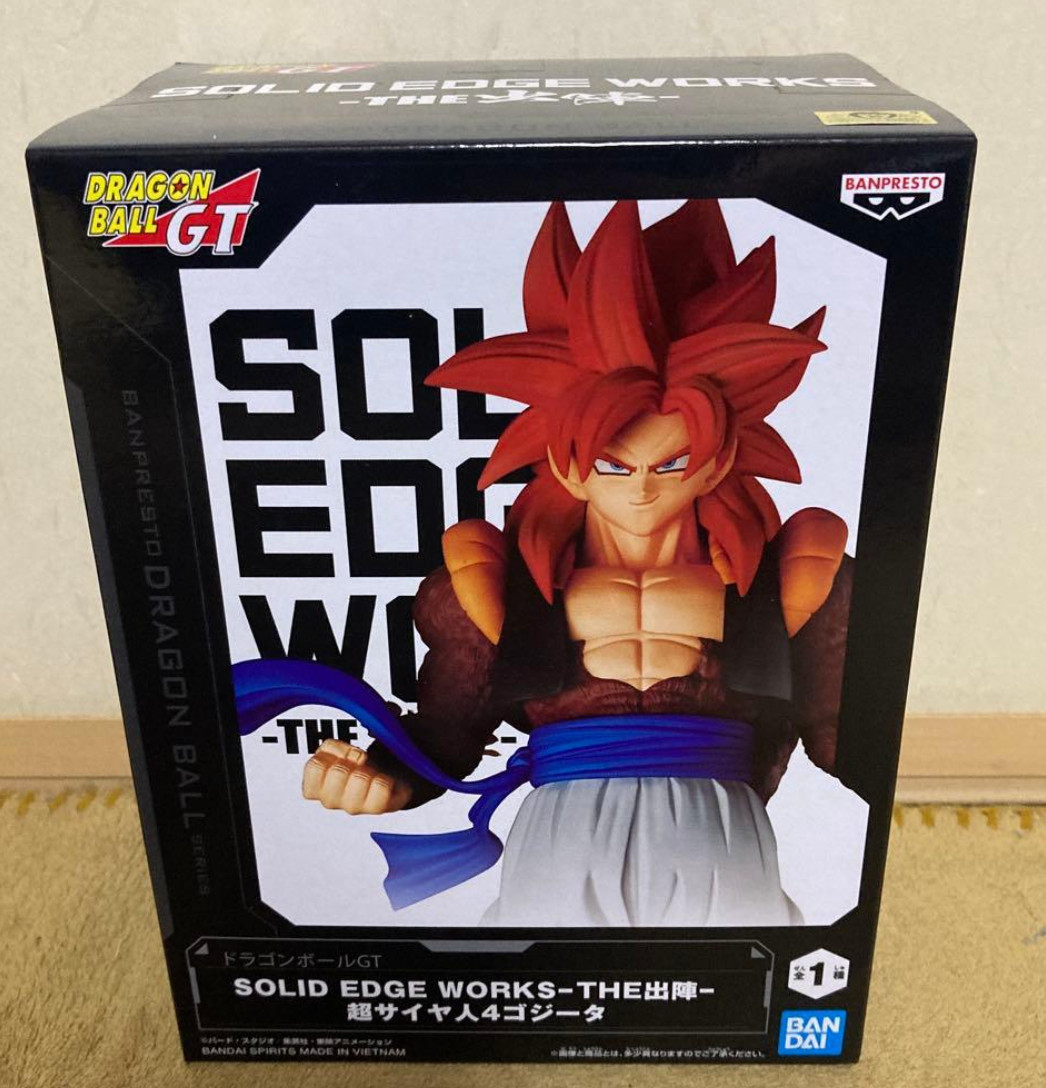 Dragon Ball GT SOLID EDGE WORKS THE Shutshun Super Saiyan 4 Gogeta Figure