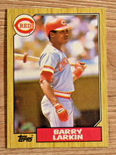1987 Topps #648 Barry Larkin RC