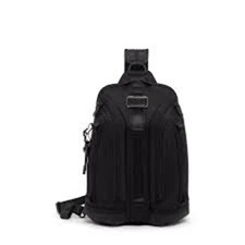 TUMI KNIGHT SLING BAG BACKPACK MODEL 148595 BLACK ALPHA BRAVO