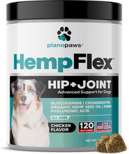 Hempflex - Glucosamine Chondroitin for Dogs - Hemp Oil for Dogs - Safe Dog Joint