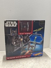 Hot Wheels Star Wars The Force Awakens Tie Fighter Blast Out Battle Play Set