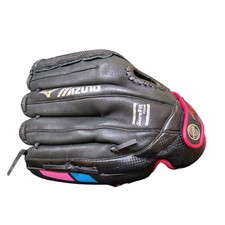 Mizuno Finch Girl's 12" LHT Fastpitch Softball Mitt GPP 1155F2 Black Pink Blue