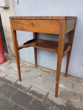 Mahogany Sewing Table 53 x 75 x 40 1920 Berbhard Stadler Paderborn Art Nouveau