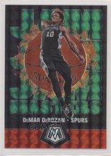2019-20 Panini Mosaic Jam Masters Green Mosaic Prizm DeMar DeRozan #9 09wc