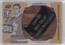 2019 Engrained Honorary Engravings Manufactured Plate Calder /100 Brit Selby 0c3