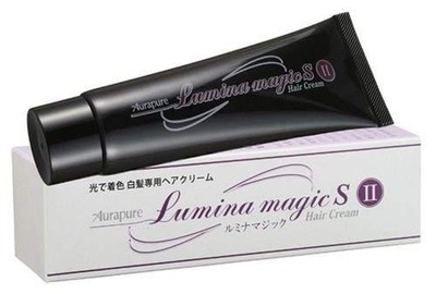[2er Set] Hellgefärbte graue Haarfarbe Lumina Magic SII 75g Made in Japan