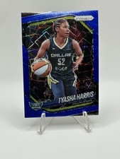 2025 Panini Prizm WNBA #130 Tyasha Harris Blue Velocity Prizms