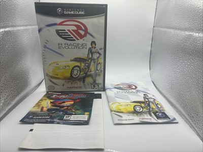 R: Racing Evolution (Nintendo GameCube, 2001) CASE & MANUAL ONLY - NO DISCS
