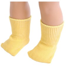18" Doll Yellow color Socks 18" Doll Clothes Fits American Girl Doll