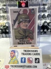 WW2 General George Patton Jr Sketch Card Print #/8 Signed By Artist Tony Keaton