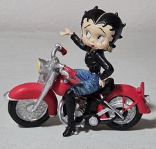 Betty Boop Easy Rider Motorcycle Biker Figuri...