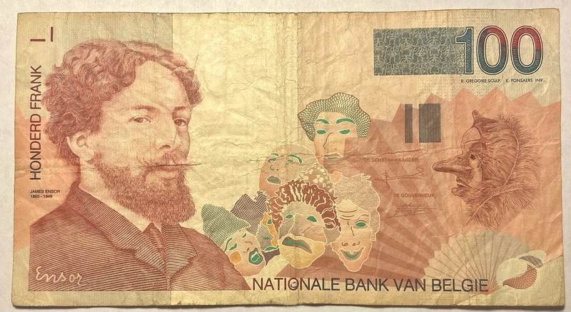 1995 Belgium 100 Francs Combine Shipping