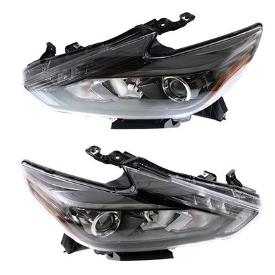 For Nissan Altima 2016-2018 Headlight Driver And Passenger Side Pair Clear Lens