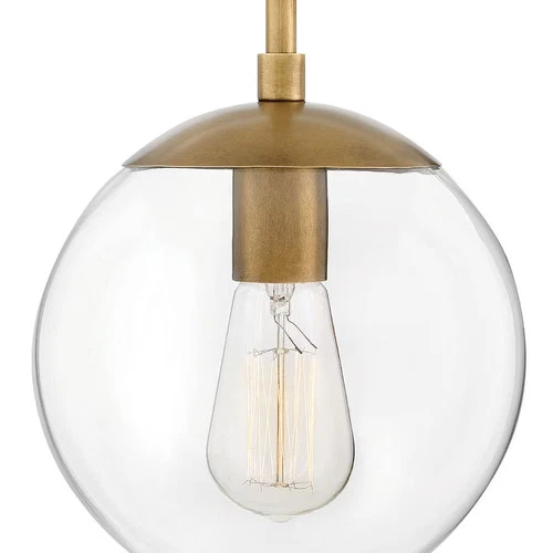 Heritage Brass LED Pendant from the Warby Collection - Picture 2 of 4