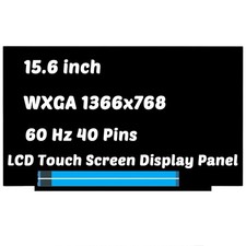 NT156WHM-T03 15.6" HD 1366 768 WXGA LCD Touch Display Screen Replacement 40pins