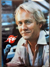 NOS Vtg 1978 FM Original Concert Music Poster  20"x28" ROCK & ROLL Pro Arts X2