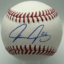 AARON ASHBY Signed Official MLB Baseball - Milwaukee Brewers - AUTO  - BAS