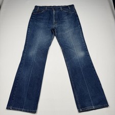 Vintage Levis 517 Jeans Mens 36x31 Blue Bootcut Denim Medium Wash Made In USA