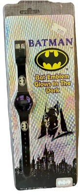Batman Returns Watch Digital 1992 DC Comics Wrist Watch Toy VTG