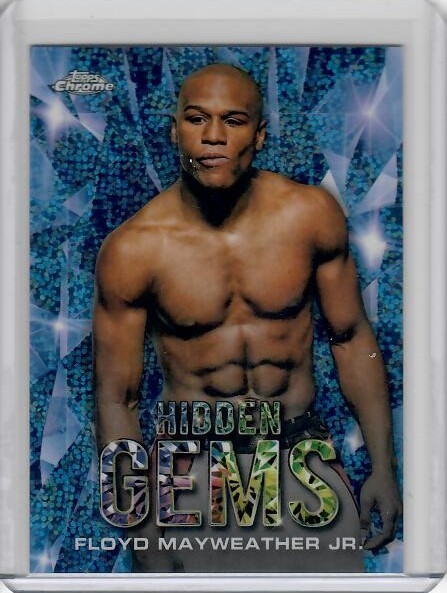 2024 Topps Chrome Boxing Hidden Gems #HG-3 Floyd Mayweather Jr.