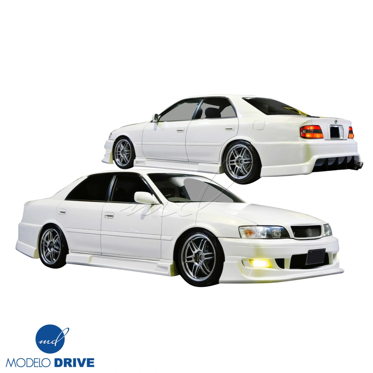 スタイルアシスト ModeloDrive FRP ORI RACE Body Kit 4pc (JZX100) for Chaser Toyota