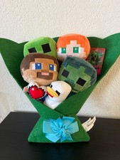 MINECRAFT 5pc PLUSH 13 Bouquet Valentine Cree...