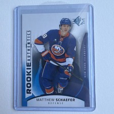 2025-26 Sp - Rookie Authentics Matthew Schaefer #111 Blue (RC)