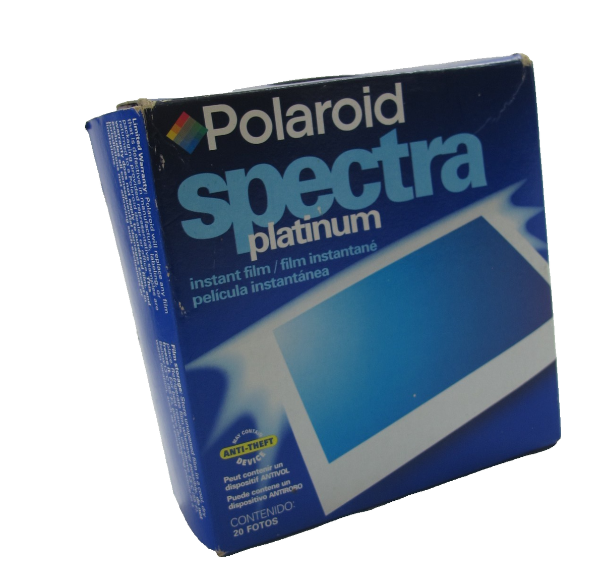 Polaroid Spectra Platinum Instant Film 2-Pack (20 Photos) 9/02
