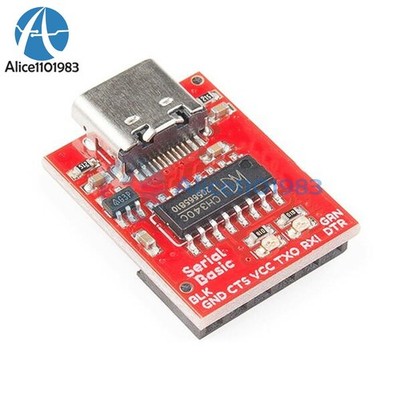 DC 5V / 3.3V USB TYPE-C to TTL Serial Port CH340C Module Development Board *cm