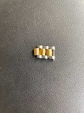 Vintage Genuine Rolex Old-Style 10mm Oystersteel and Yellow Gold 3 Links 10mm
