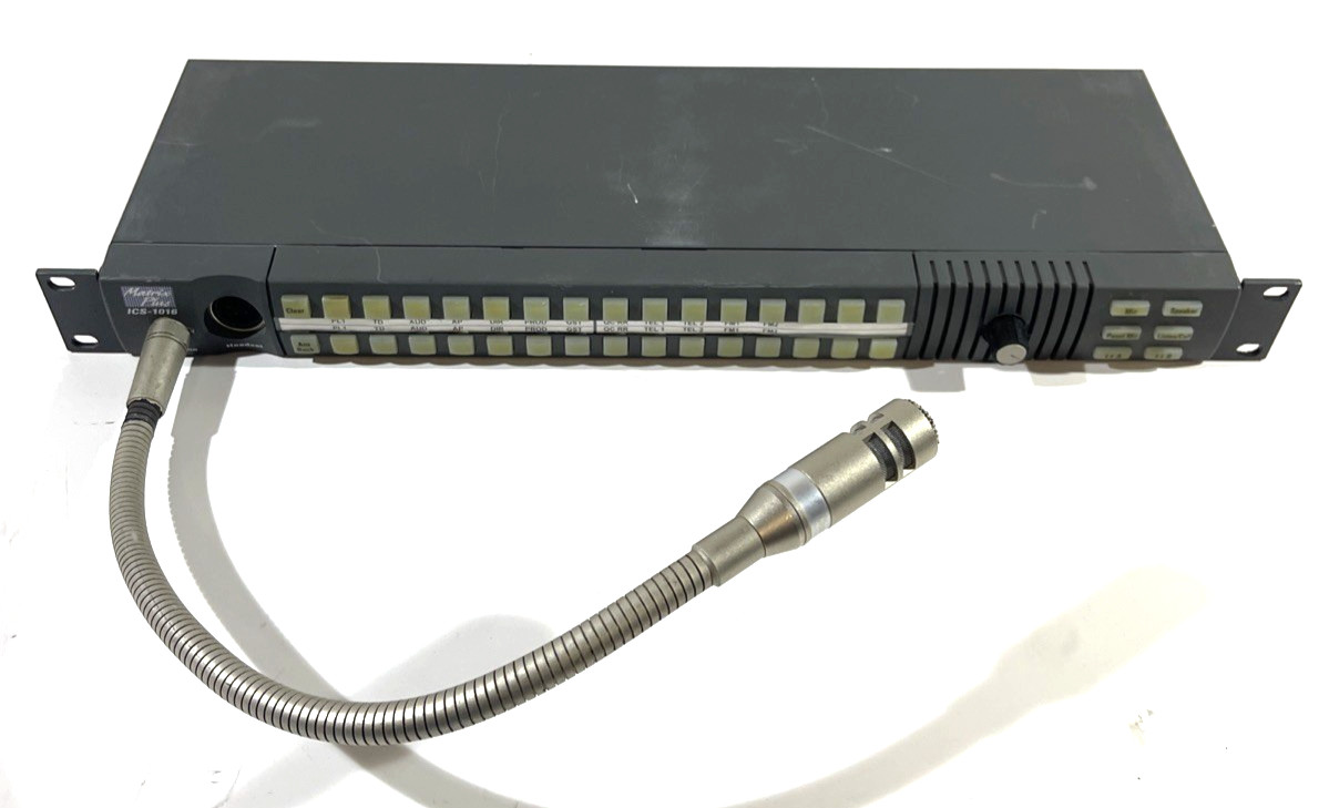 Clear-Com ICS-1016 Matrix Plus Intercom Station W/ MICROPHONE (NO ADAPTER)