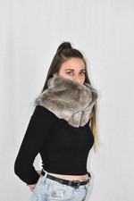 Fur Neck Warmer | Rex rabbit  Neck warmer | F...
