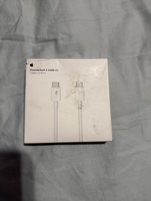 Apple Thunderbolt 3 0.8m USB C Cable - MK4H2AM/A Genuine OEM NEW IN BOX