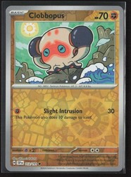 Clobbopus 112/191 Reverse Holo Surging Sparks