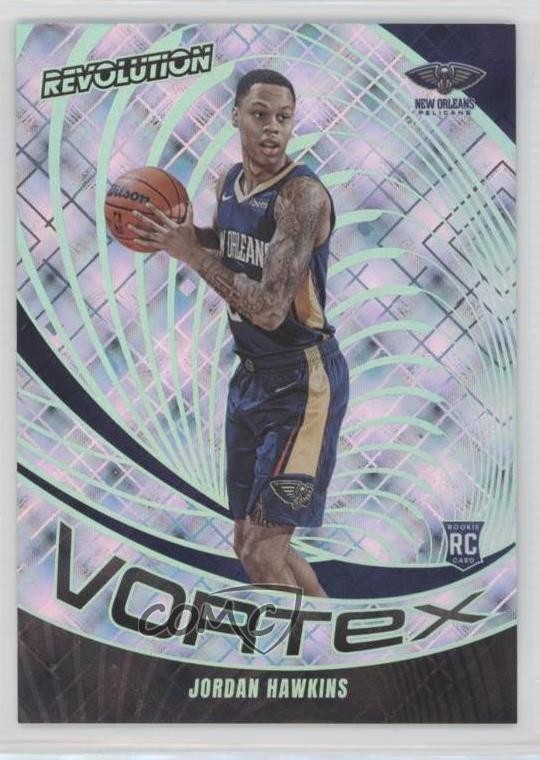2023-24 Panini Revolution Vortex Cosmic /99 Jordan Hawkins #7 Rookie RC 1mc5