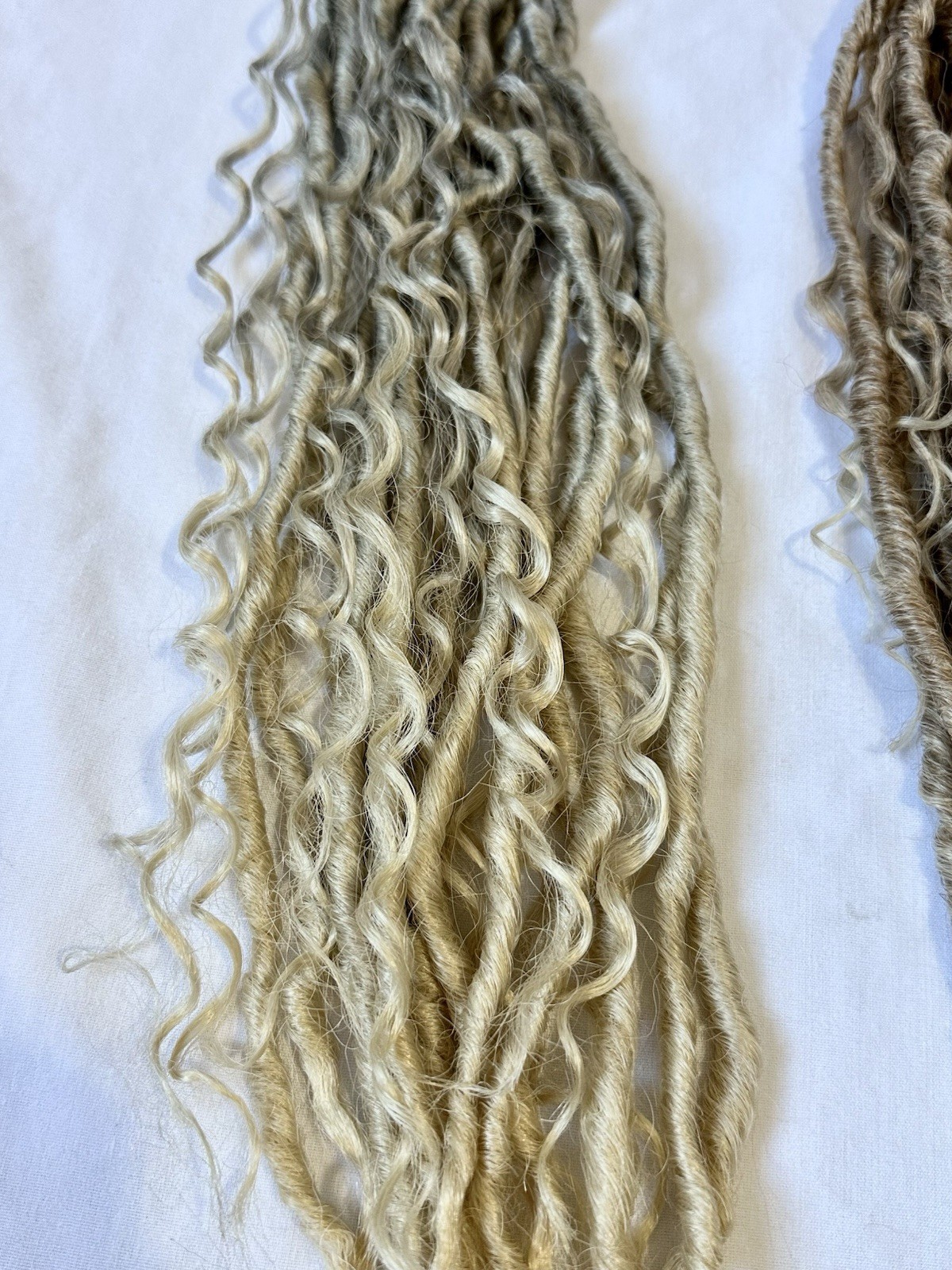 FULL SET Dreads HANDMADE Locs BRAID IN Hair Extensions Dreadlock