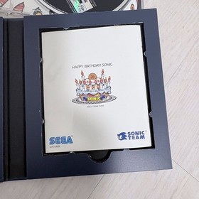 Sonic Adventure 2 10th Anniversary Limited Edition Sega Dreamcast Japan USED